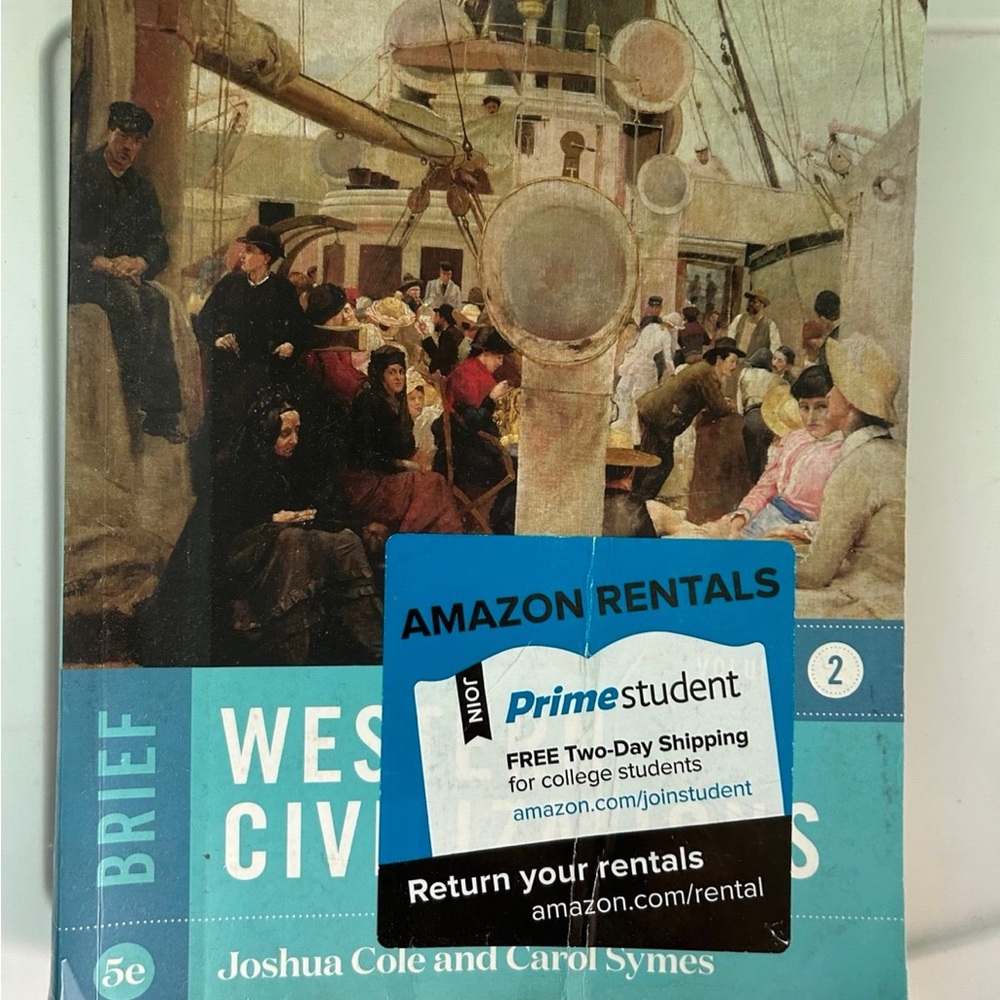 Western civilizations textbook
Volume 2